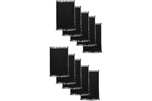 Q-Tees - Fringed Reversible Fingertip Towel Size: 11" W x 18" L (10 Pack)