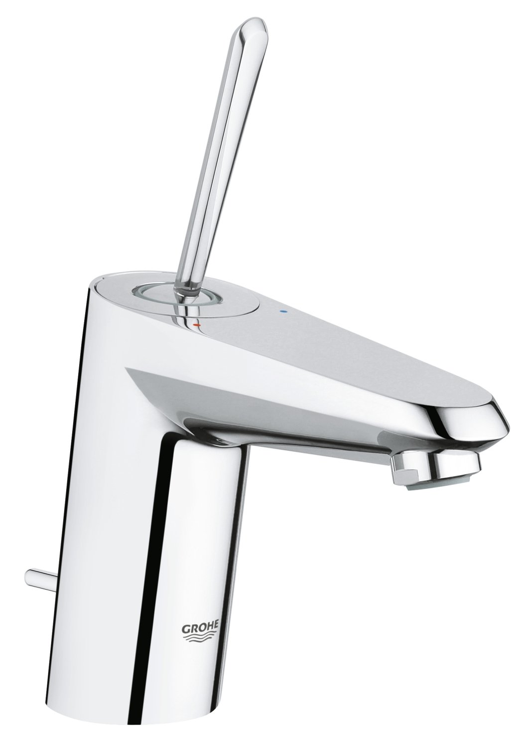 GROHE 23425000 Eurodisc Joy Bathroom Tap (Pop-Up Waste, Regular Spout, Ecojoy and Starlight)