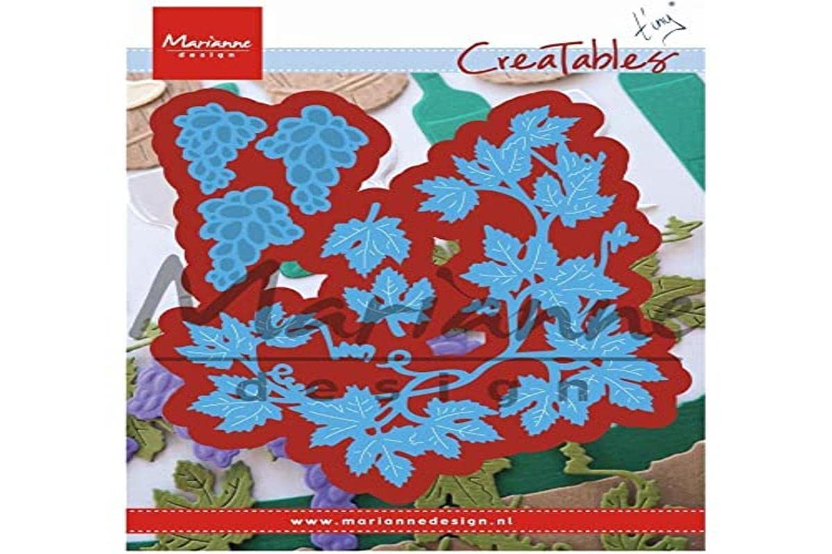 Marianne Design Creatables Tiny's Vines Die, Metal, Blue, 16.1 x 11.3 x 0.2 cm