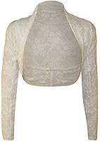 Gilet Cardigan Femme - Red - Boléro à manches courtes pour femmes