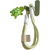 Angyape Cute Turtle Keychain Wristlet for Women Car Keychain Purse Bag Charms for Handbags Phone Charms Accessories Gifts