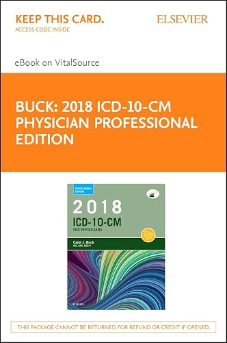 Download ICD-10-CM 2018 Physician Professional Edition: Elsevier Ebook on Vitalsource PDF