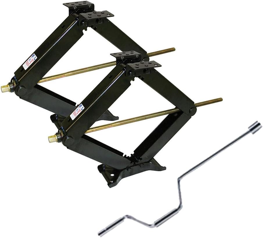 BAL Scissor Jacks Stabilizing System 24002D 1 Pair of Jacks, 1 Crank