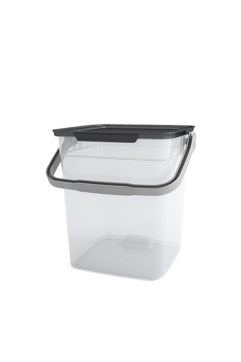 KIS 9 L 80900000849 Waschpulverbehälter Unibox mit Deckel Aufbewahrungsbox Bad Küche