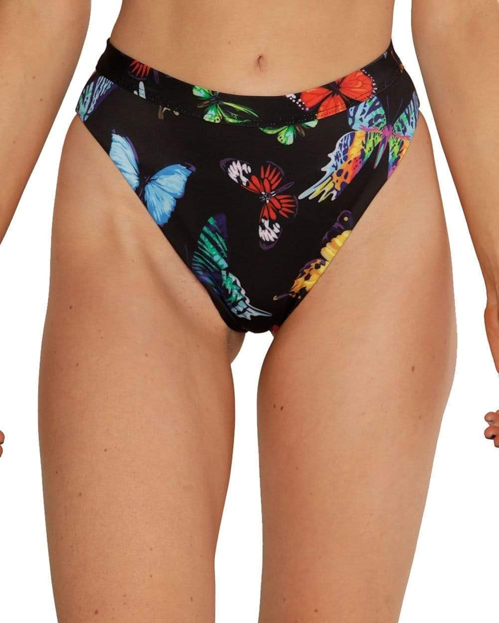 high waisted rave shorts