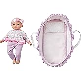 Madame Alexander 14-Inch Sweet Smiles Baby Doll, Slumber Carrier