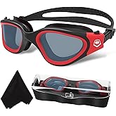 WIN.MAX Polarized Swimming Goggles Swim Pool Goggles Anti Fog Anti UV No Leakage Clear Vision for Men Women Adults Teenagers