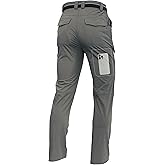 LINLANG EN Men's Lightweight Hiking Cargo Pants Waterproof Quick Dry Travel Fishing Climbing Work Outdoor Pants
