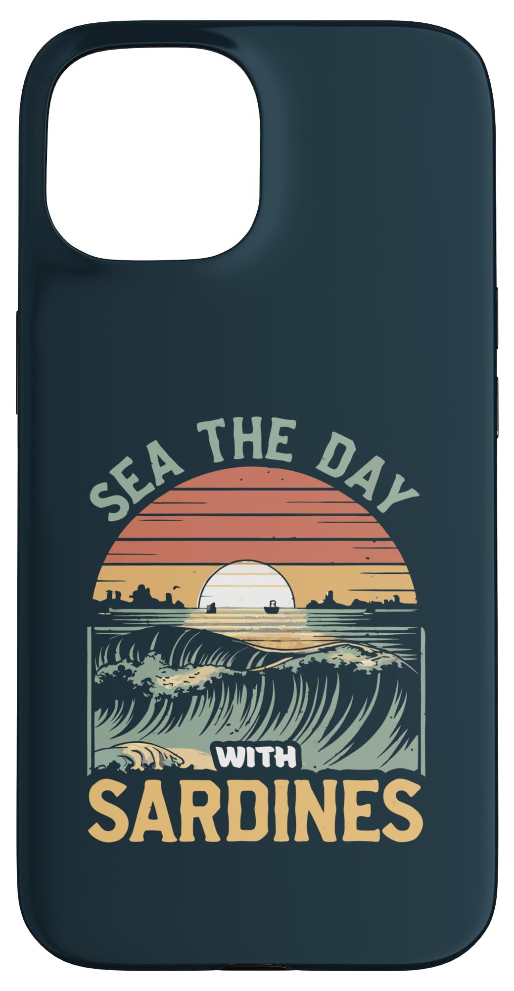 iPhone 15 Sardine Lover Sea The Day With Sardines Case