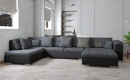 Tendencio Canape D Angle Panoramique Atrium En U 6 A 7 Places De