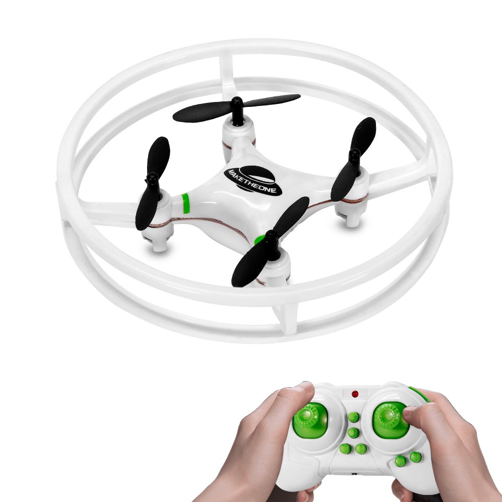 Nuevo Espacio Trek Mini Drone MakeTheOne RC Quadcopter Helicoptero CH  GHz