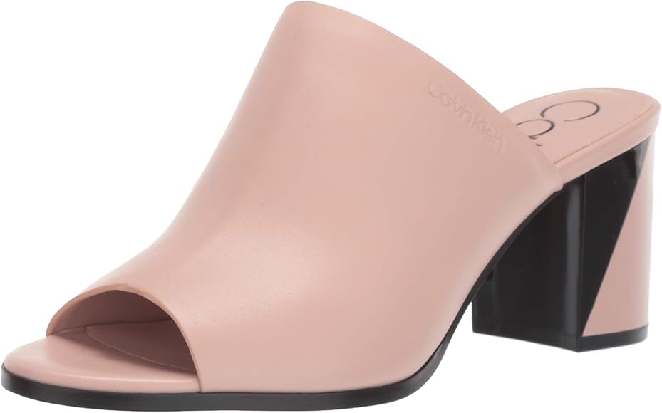 coral heeled sandals