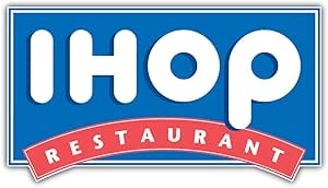 IHOP Restaurant Logo Sticker Car Bumper Decal 5'' X 3''