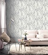 Arthouse Carrara Marble Effect Silver Wallpaper 10.05m x 0.53m Roll view 2