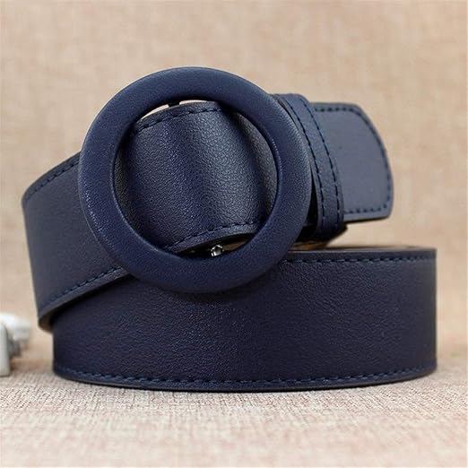 Cinturon ancho azul