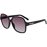 Steve Madden Womens Female Sunglasses Style Marcelle Square Sunglasses