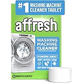 Affresh Washing Machine Cleaner, #1 Washing Machine Cleaner Tablet, 6 Count | Deep Clean, Helps Remove Residues That Trap Odors from Pets, Sweat &amp; Mildew, EPA Safer Choice Certified, Septic Safe