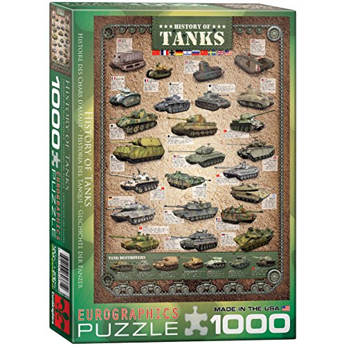 EuroGraphics History of Tanks Puzzle (1000-Piece)