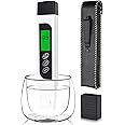 TDS Meter Digital Water Tester, KINCREA 3-in-1 TDS, EC & Temperature Meter with Case, 0-9999 ppm, Professional Water Quality 