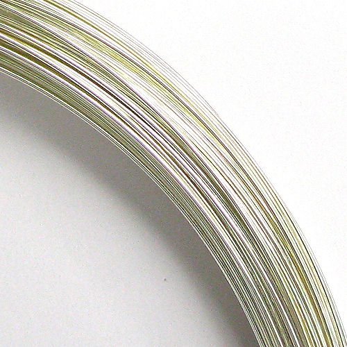 5 feet Silver Filled .925 Round Wire 22ga 22 Gauge 0.6mm Dead Soft/Findings/Bright