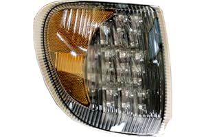 Corner Lamp LED 31 Diodes Clear/Amber - Passenger Side (Compatible with International 9200 9400 5900 Truck)