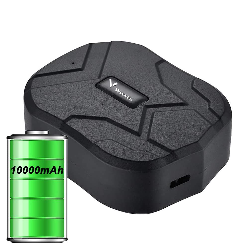 Zeerkeer GPS Tracker - 150 Day Standby, Real Time Tracking, Waterproof, Anti-lost Alarm for Car, Truck, Boat with Free App/Web