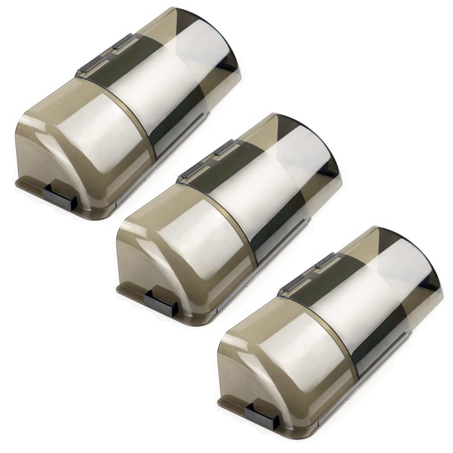 Photo 1 of Air Vent Deflector, Register Vent Deflector, Adjustable 9''-14" Floor Vent deflectors with Neodymium Magnets (3 Pack, Brown)
