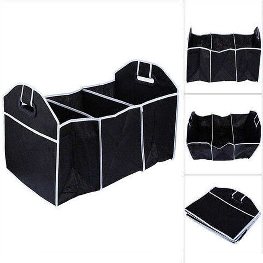 banlany Car Trunk Storage Box Durable Portable Folding Multifunctional Car Storage Box Shelf Baskets