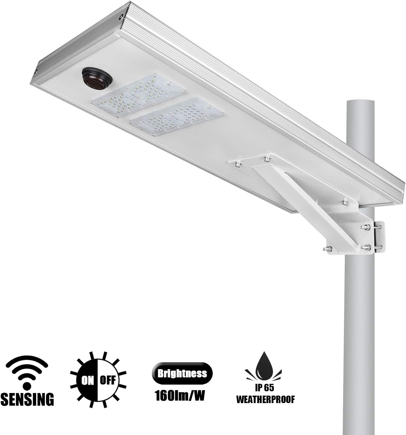 Solar Street Light 5000lm 160lm/W 30W