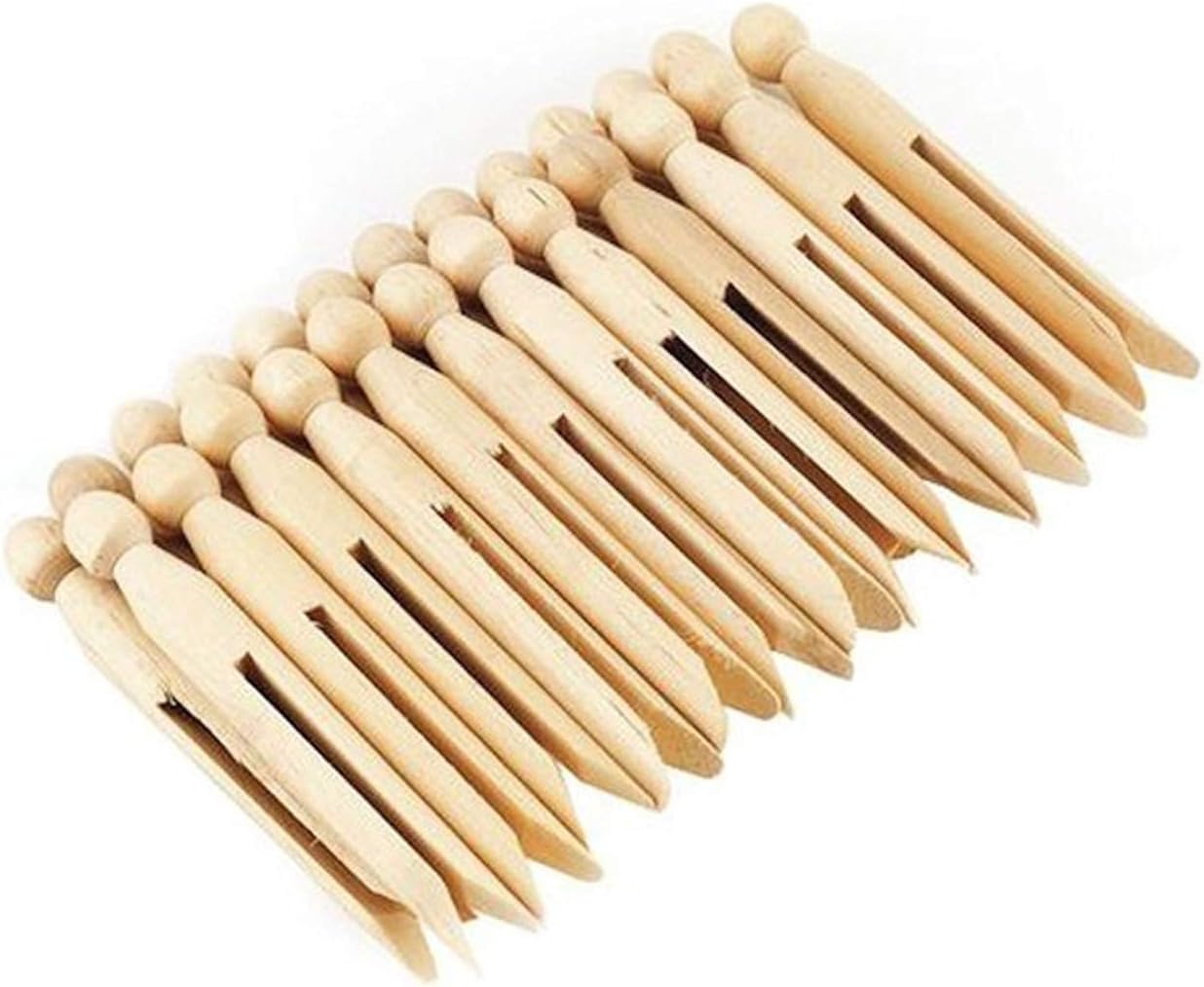 24pc Wooden Dolly Pegs