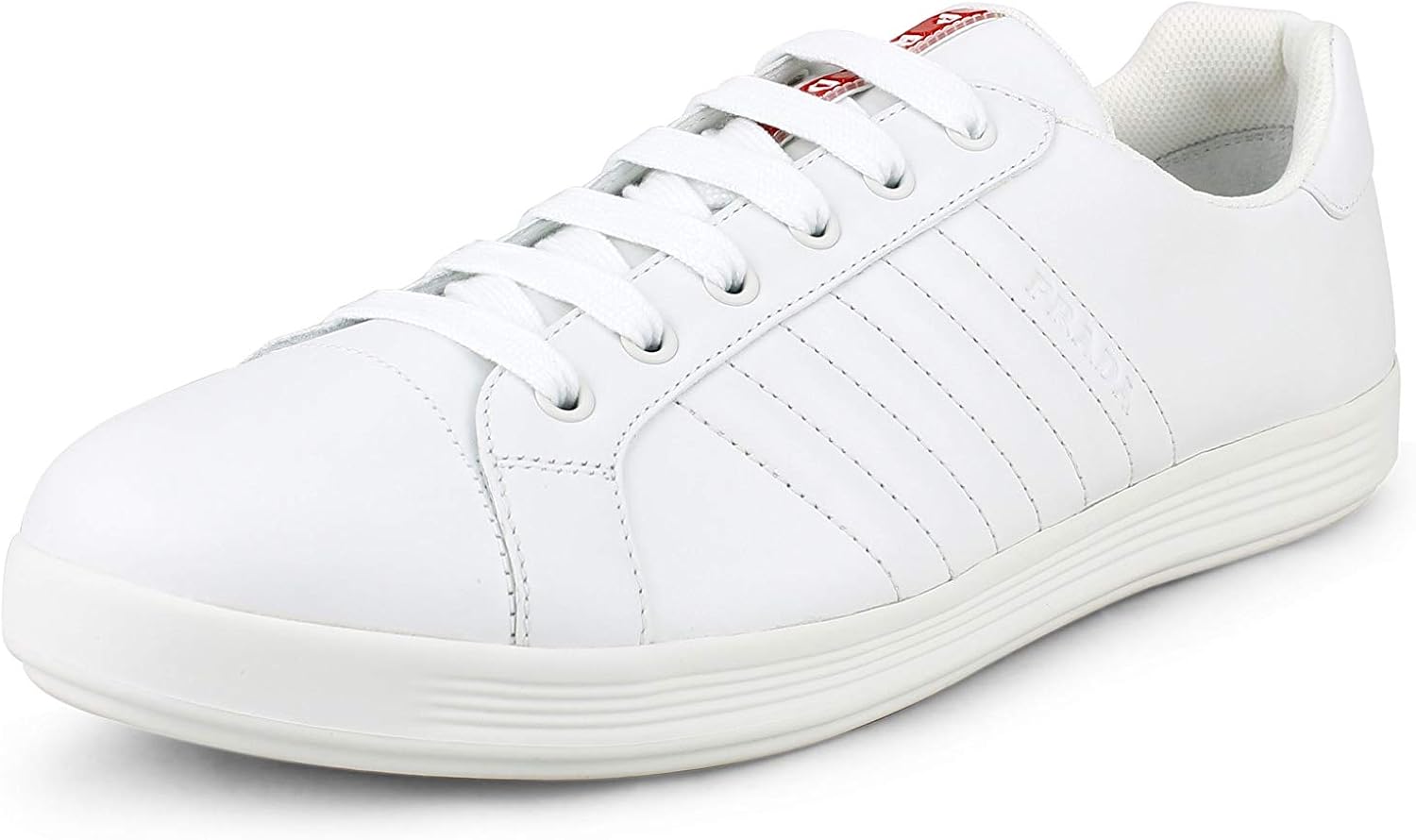 prada white trainers mens