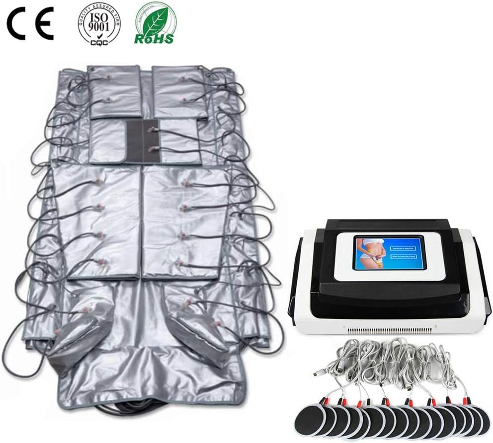 3 in 1 Far Infrared Slimming Machine Micro Current Instrument Device Infrared Heating Slimming Sauna Lymphatic Drainage Suit
