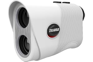 Tilibra Range Finder Golf with Slope, 1200 Yards Golf Laser Rangefinders Magnetic, High-Precision Flag Pole Locking Vibration, 6X Magnification, Men's Golf Hunting Gifts