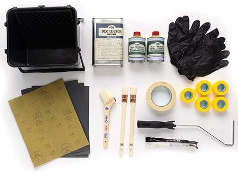 Amazon 塗装道具 はじめて車塗装セット 1人作業用 Z3k ペイントブラシ 刷毛