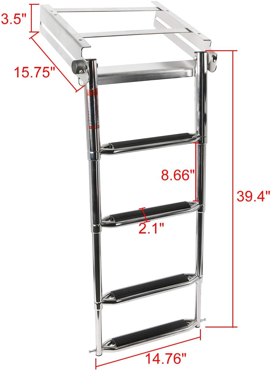 Best 4 Step Ladder Boat Loc