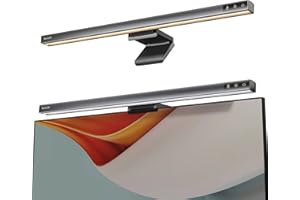 Monitor Light Bar, Funlicht Computer Monitor Lamp for Eye Caring LED Dimmable Screen Light Bar, Touch Control USB Powered Scr