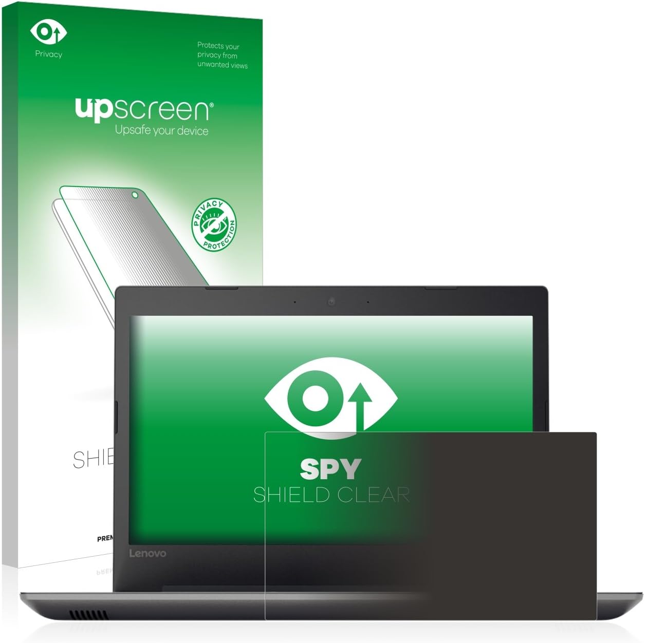 upscreen Privacy Screen Protector compatible with Lenovo IdeaPad 320 (14") - Anti-Spy Screen Protection