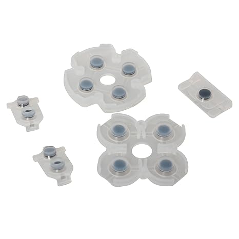 Timorn Ersatzteile Alle Set von Key Pad Buttons Pad Conductive Buttons Kit für Playstation 4 PS4 (JDS-030 1 Satz)