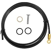 Create idea 1 Set Bicycle Five Wire Brake Oil Pipe Set Compatible with Shimano Deore SLX XT XTR Bicycle Hydraulic Disc Brake 