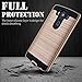 LG V10 Case,eTzone for LG V10 Heavy Duty Tough Rugged Dual Layer,Shock Absorption Armor Holster Defender Hybrid Protective TPU Case Cover+PC Case (V10 Gold)