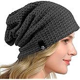 HISSHE Women's Slouchy Beanie Knit Beret Skull Cap Baggy Winter Summer Hat B08w