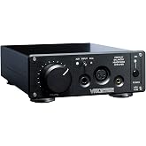 Violectric V222 Headphone Amplifierlifier, Black | Lowest noise, High output voltage, High output power, High damping factor