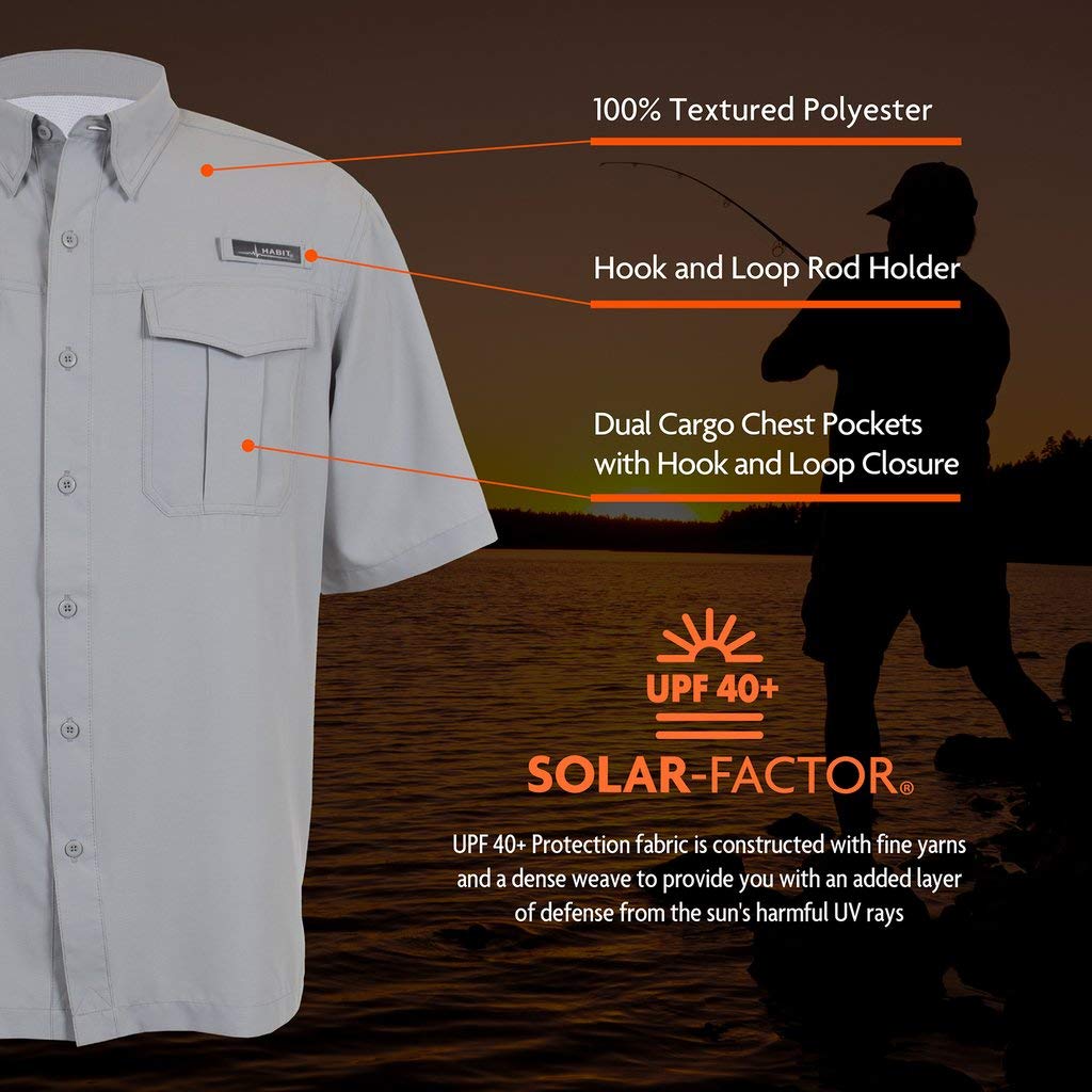 Habit Mens Short Sleeve River Guide Shirt Desertcart Seychelles