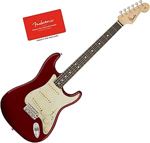 Amazon.com: Fender American Original 60s Stratocaster Candy - Guitarra roja  con Fender Play (3 meses) : Instrumentos Musicales