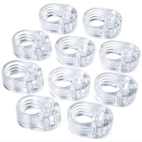 Vanble Türgriff Puffer -10er Set Türgriffstopper Türklinkenschutz Wandpuffer Anschlagdämpfer Türstopper Zum Schutz Von Wand u