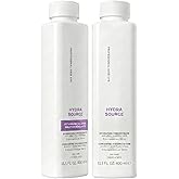 Professional Hydrating Shampoo & Detangling Leave-In Set with Aloe & Hyaluronic Acid – Lightweight Moisture, Softness & Shine, Vegan & Paraben-Free
