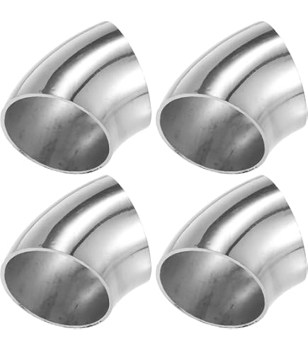 Vibrant 14360 External Wastegate Flange - 35-38mm, 1018 Mild Steel, Bolt-On Pattern For Custom Exhaust Systems