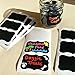 Cool-Shop® The BEST Large 40 Chalkboard Labels + Smooth Liquid Chalk Pen, to Decorate Your Pantry Storage & Office, LED Board, Contact Paper, Whiteboard, Blackboard | Chalk Stickers For Labeling