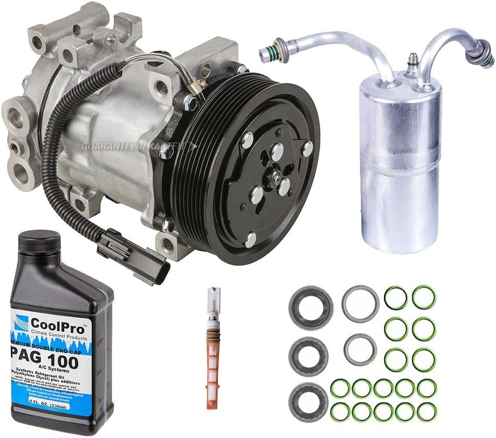 AC Compressor & A/C Repair Kit For Dodge Ram w/Gas Engine 1994 1995 1996 1997 1998 1999 2000 2001 - BuyAutoParts 60-80118RK New