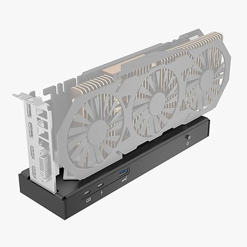 Mini eGPU Enclosure Compatible with Thunderbolt 3/4, USB4 40Gbps